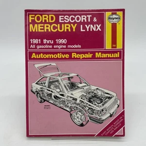 Haynes Automotive Repair Manual 789 Ford Escort & Mercury Lynx 1981 - 1990 - Picture 1 of 2