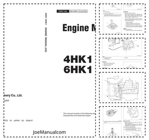 Manual de taller del motor Isuzu 4HK1 6HK1 - Imagen 1 de 1