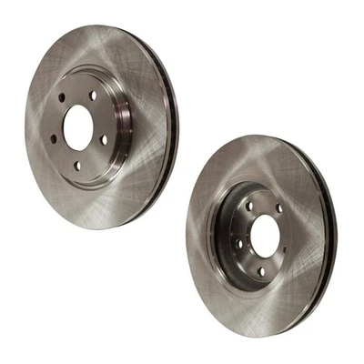 For Pontiac Pursuit 2006 Brake Discs | Front | 2-Wheel Set | Cast Iron | Natural - Image 1 of 4