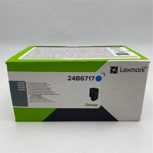 Lexmark 24B6717 Tonerkassette Cyan mit hoher Kapazität 24B6717-HY - Bild 1 von 4