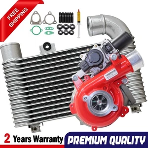 GEN1 High Flow Turbo Charger+64mm Intercooler For Toyota Commuter 1KD-FTV 3.0L - Picture 1 of 11