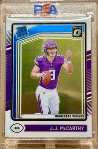 2024 Panini Donruss Optic Rated Rookie J.J. McCarthy #235 (RC) - Bild 1 von 2