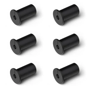 6PCS Wall Grommets 3/4Inch Wall Bushing Grommet for Ethernet Cable 19mm9840 - Afbeelding 1 van 6