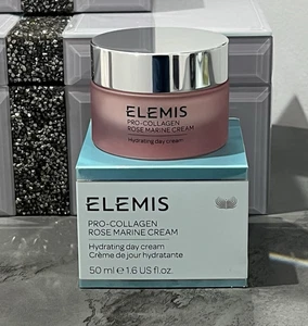 Elemis Pro-Collagen Rose Marine Cream 50ml – Anti-Wrinkle Moisturiser New Boxed - Picture 1 of 11