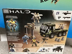 HALO MEGA BLOKS COVENANT DRONE OUTBREAK SET CND03 FEAT. SPARTAN JORGE AND JFO - Picture 1 of 7