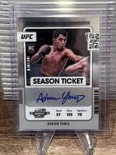 2022 Chronicles UFC Contenders Optic Season Ticket Adrian Yanez Rookie Auto RC