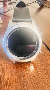 Samsung Gear S3 SM R775A 46mm Classic Unlocked Smart Watch Black/Silver Used - Picture 1 of 12