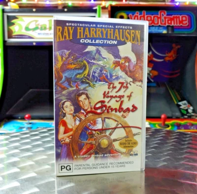 The 7th Voyage Of Sinbad 1958 - VHS Movie Video Tape - Image 1 of 4