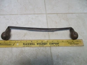 VTG Antique Marked C Schultz Draw Knife Shaving Woodworking Furniture Tool - Picture 1 of 5