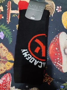 Naruto Shippuden Collection Bioworld Crew Socks Loot Gaming Exclusive - Picture 1 of 3