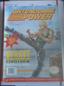 Nintendo Power Vol 38 July 1992 Street Fighter 2 Cover Video Game Magazine - Picture 1 of 3