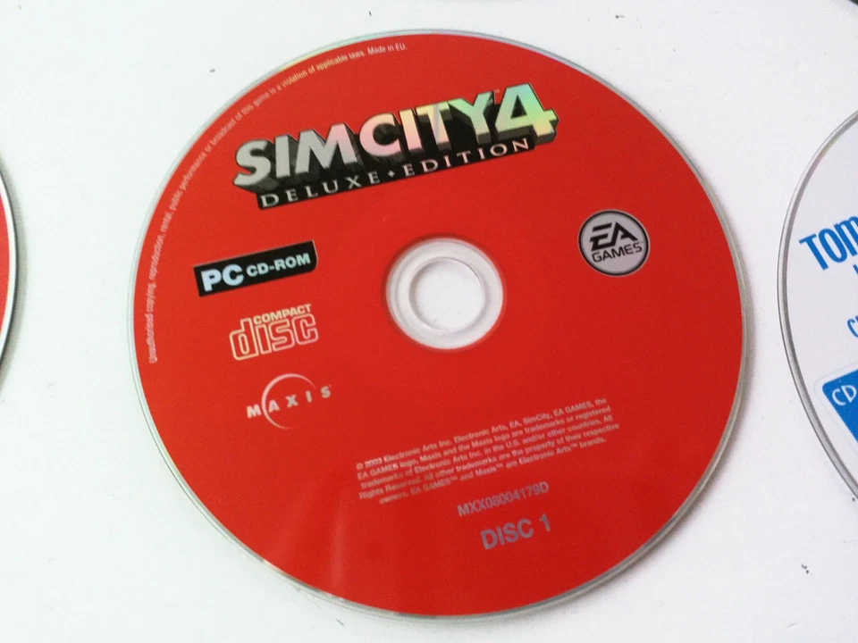 cd n°1 du jeu Sim city 4 edition deluxe PC FR - Bild 1 von 1