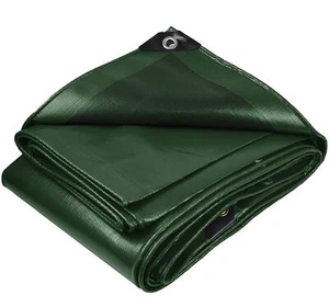 Heavy Duty Tarp Poly Tarpaulin Boat Tent Waterproof Outdoor Canopy Shade Cover - Picture 1 of 37