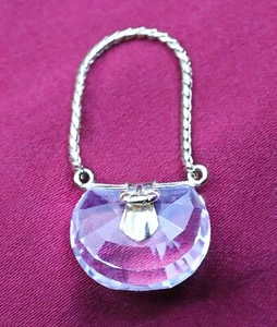 SWAROVSKI CRYSTAL MEMORIES COLLECTION 1993 MINIATURE HANDBAG PURSE MINT! - Picture 1 of 11