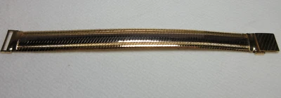 PULSERA VINTAGE PLATA ESTERLINA ORO VERMEIL MILOR ITALIA 2 TONOS Foto 1 de 4