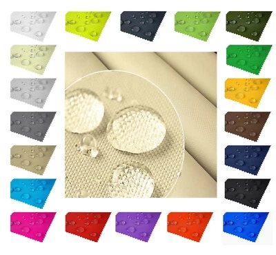 Wasserabweisender Outdoor Stoff Gewebe Abdeckplane/ Zeltplane Oxford 210d Neu - Bild 1 von 2