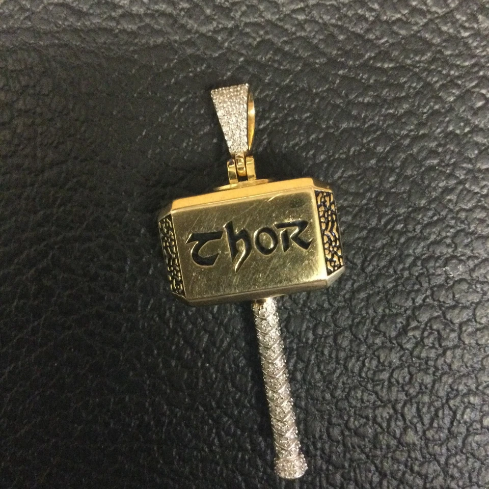 COLGANTE DIAMANTE THOR 10KT 0,50 CTW Foto 1 de 1