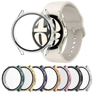 Etui na Samsung Galaxy Watch 6 40mm 44mm Bling Diamond Watch Futerał ochronny - Zdjęcie 1 z 21