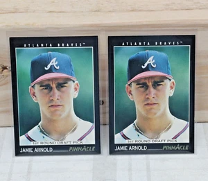 Set Of 2--- 1993 Score Jamie Arnold #455 1st Round Atlanta Braves Baseball Card - Picture 1 of 9