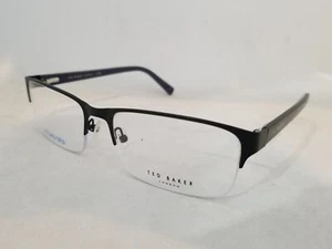 TED BAKER B350 eyeglasses Frame Black MEN 59mm half rim EXTRA LARGE - Picture 1 of 3