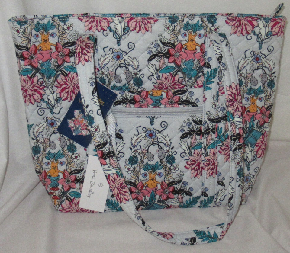 Vera Bradley Harry Potter Herbology Small Tote Purse Bag Mandrake Print