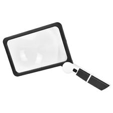 Multi-Purpose Magnifier Small Portable Reading Magnifier 16 Led Warm Light