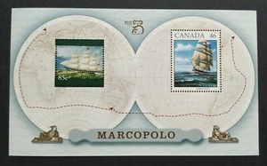 1999 Australia Stamps Expo Canada Marcopolo Ship Yacht Mini-Sht 澳洲邮展加拿大帆船小全张 - Picture 1 of 2