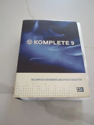 FOR PARTS Native Instruments Komplete 9  12 DVDs No Serial Number Ships FREE #8 - Image 1 of 4