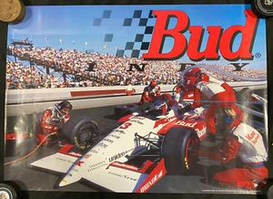 1994 Budweiser Indy Race Car 20x28 Promo Beer Poster NH PB36 - Picture 1 of 1