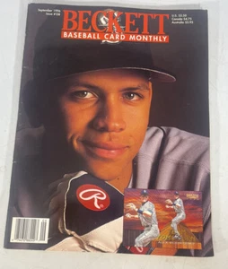 1996 September Beckett Baseball Card Monthly Mariners Alex Rodriquez (MH28) - Picture 1 of 3