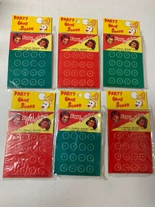 Vintage NOS LOT Of 6 Party Punch Board Games Happy Birthday Sealed - Picture 1 of 4