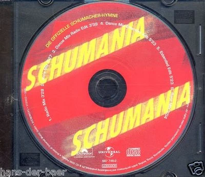 J.D. Drews - Schumania ♫ Maxi-Single-CD von 2000 ♫ offizielle Schumacher-Hymne ♫ - Bild 1 von 4