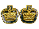Canadian Forces Warrant Officer Rank Crowns Enamel Pair 1