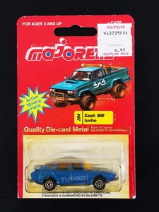 Majorette Saab 900 Turbo / #284 / Blue / Made in France - Picture 1 of 7