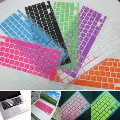 Keyboard Skin Cover Protector for Apple iMac MacBook Air Pro 11 12 13 15 16 17 - Image 1 of 4