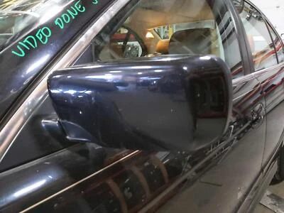 2001 BMW 530i OEM Left Hand Driver Side Power Door Mirror Black Anti-Glare 01-03 - Image 1 of 4