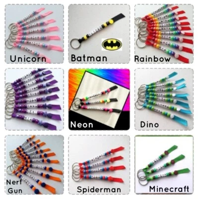 PERSONALISED Keyring School Teacher Class Gift Party Bag Fillers Favours Student - Image 1 of 3