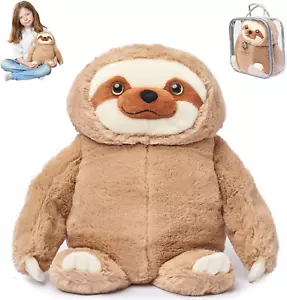 Weighted Animals for Anxiety 3.1Lb Sloth | Stuffed Weighted Plush for Kids, Adul - Picture 1 of 7
