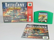 BattleTanx: Global Assault N64 Nintendo 64 Complete CIB Authentic! Good Shape!