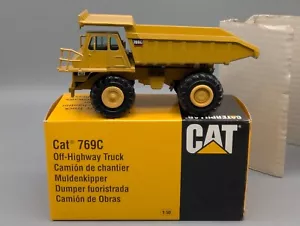 Camion modello 1:50 NZG Cat 769C dumper in confezione originale - Foto 1 di 12