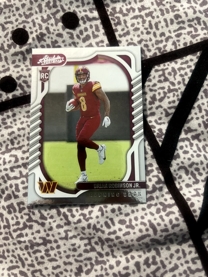 2022 Panini Absolute Football Brian Robinson Jr. Running Back No.127 - 1 Card - Image 1 of 1