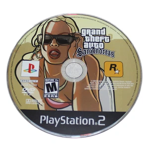 Grand Theft Auto: San Andreas (PS2, 2006) Disc Only - Picture 1 of 1