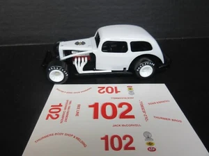 # 102 Jack McCorkell Modified Coach escala 1/25 Die-Cast donante kit - Imagen 1 de 8