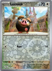 Lechonk Reverse Holo Common SV09: Journey Together 139/159 NM - Picture 1 of 2