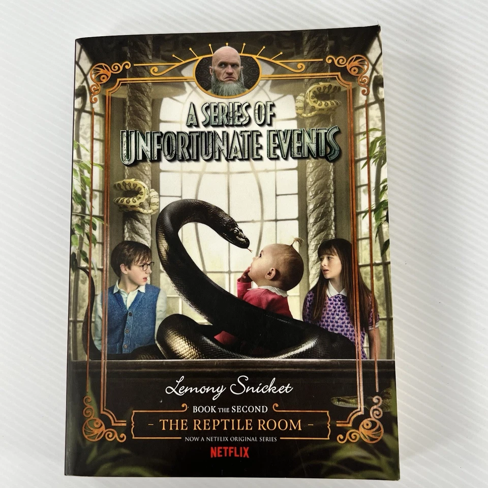 A Series Of Unfortunate Events #3 The Reptile Room Lemony Snicket PB 2017 - Image 1 of 4