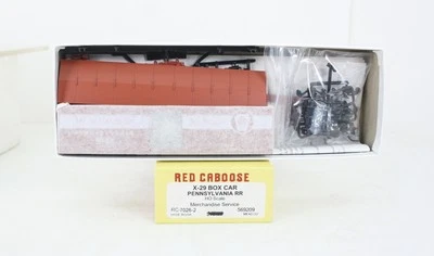 HO Scale Red Caboose 7026-2 Pennsylvania X-29 Merchandise Service PRR 569209 - Image 1 of 2