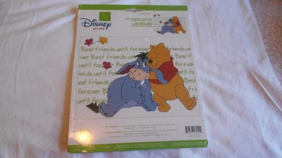 Disney Pooh Home Best Friends Forever Kit #1132-42 Janlynn Counted Cross Stitch - Image 1 of 2