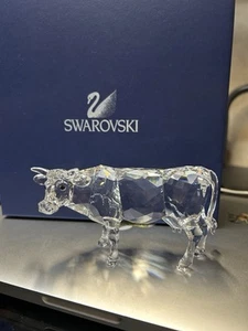 Swarovski figurine Cow 905775 Figure Crystal Animal Farm Box - Picture 1 of 6