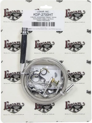 Lokar Kickdown Cable Hi-Tech Adjustable Length Braided Housing (KDP-2700HT) - Image 1 of 4