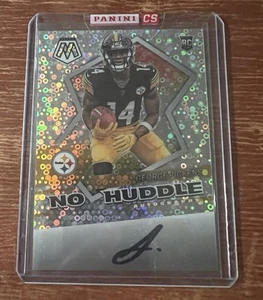 2022 Panini Mosaic No Huddle George Pickens RC Auto - Picture 1 of 2